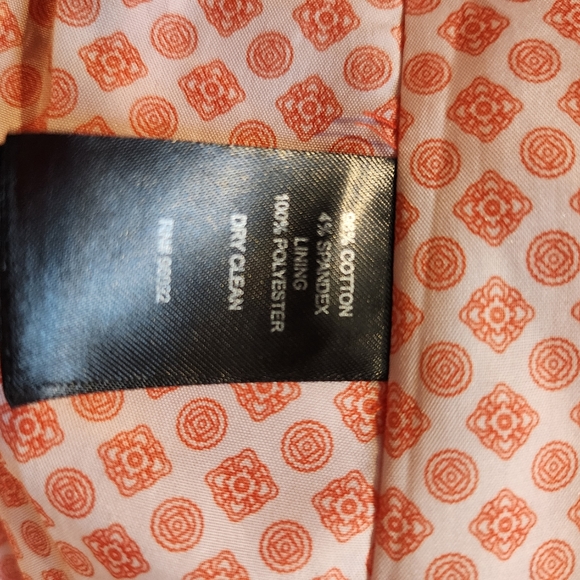 Orange Dalia blazer, size small - Picture 3 of 4